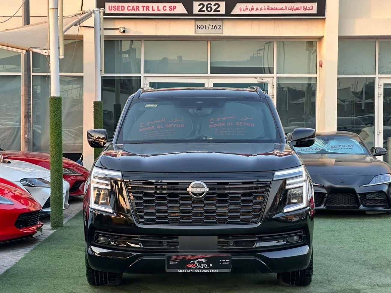 Nissan Patrol LE PLATINUM CITY NISSAN PATROL PLATINUM T2 GCC 2025 FULL OPTION ORIGINAL PAINT UNDER WARRANTY