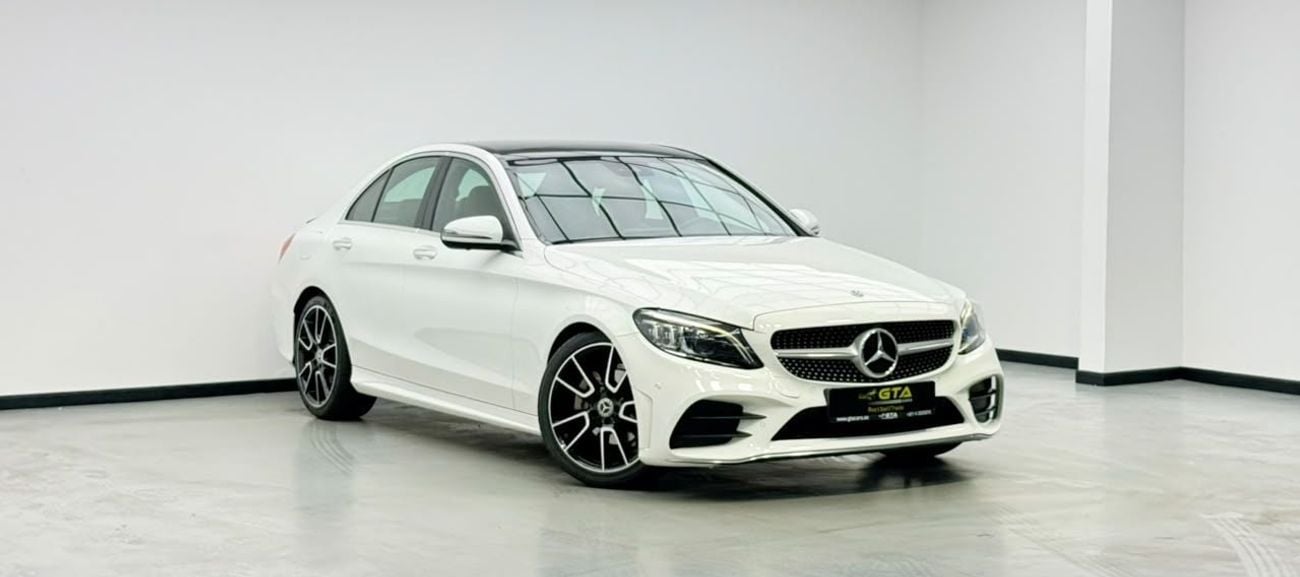 Mercedes Benz C200 STANDARD 2021 Mercedes Benz C200 AMG, Warranty, Full Service History, Fully Loaded, Excellent Condition, GCC