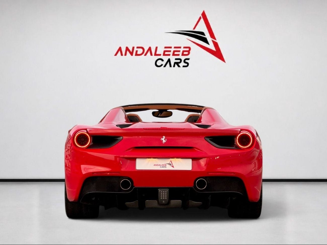 Ferrari 488 Spider Spider FERRARI 488 SPIDER | 670 HP V8 | FULL AL TAYER SERVICE HISTORY | 2017 GCC