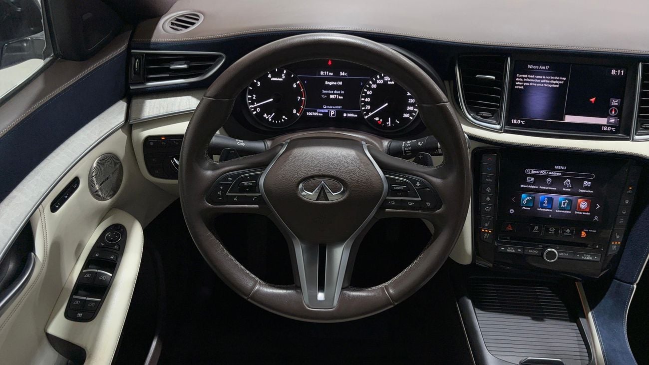 Infiniti QX50 LUXE 2021 | AED 973/Month | 0 DP | 30 Day Return | Warranty | Service History