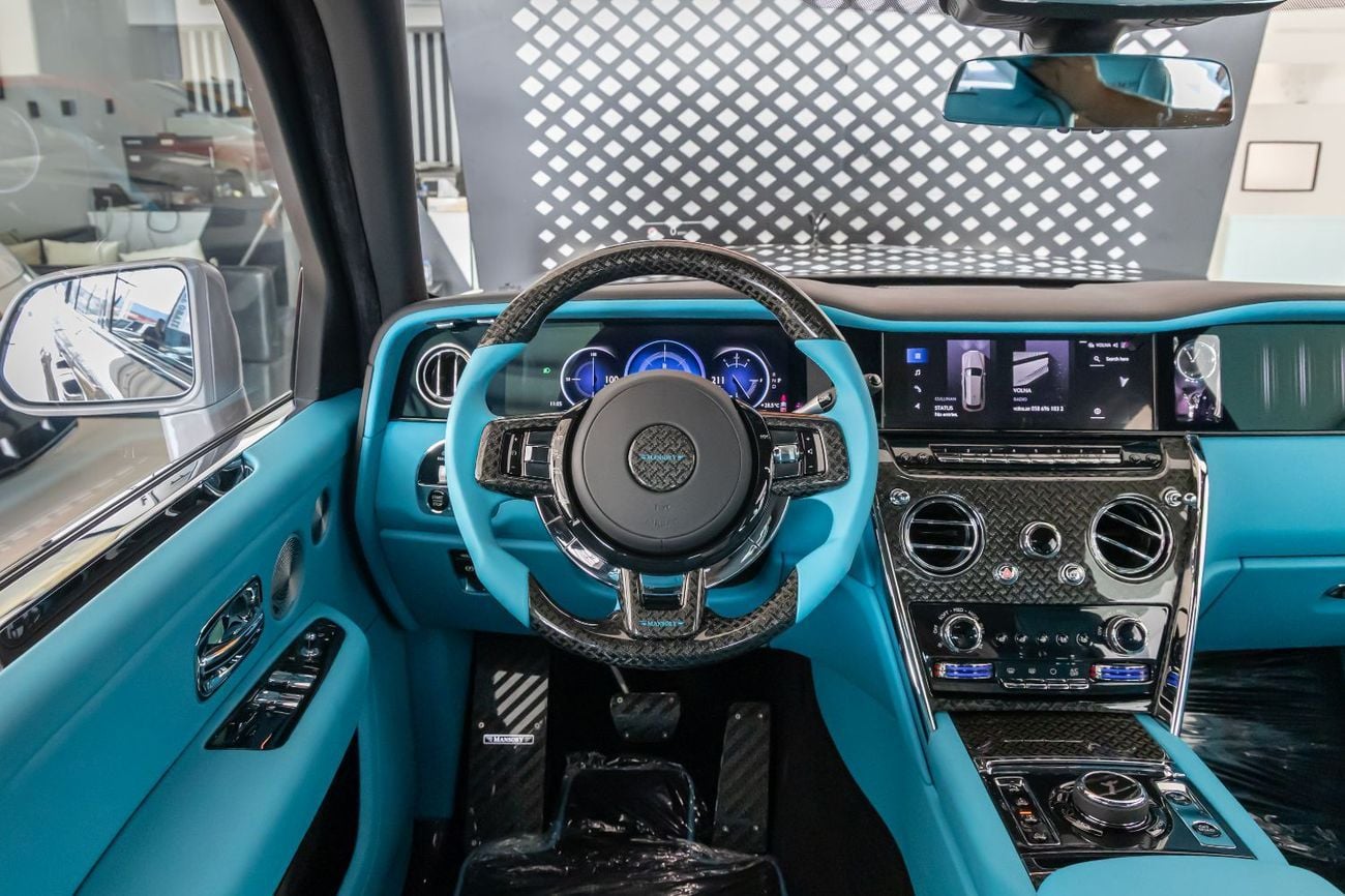 Rolls Royce Cullinan BLACK BADGE 2026 Rolls-Royce Cullinan | Original Mansory with certificate | Full Carbon | Exclusive Blue Interio