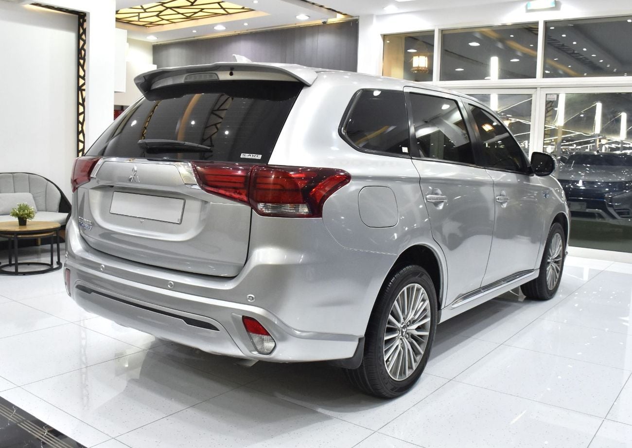 Mitsubishi Outlander GLX EXCELLENT DEAL for our Mitsubishi Outlander PHEV ( 2020 Model ) in Silver Color GCC Specs