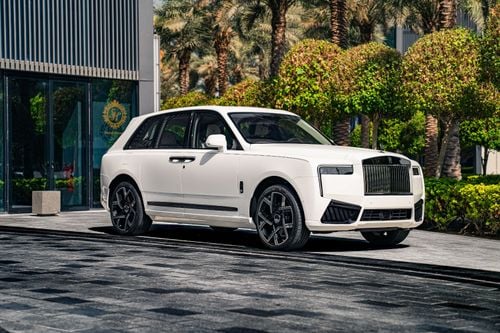 رولز رويس كولينان BLACK BADGE سيارة لكبار الشخصيات، 4 مقاعد، جديدة تمامًا، عداد كيلومترات صفر، كاملة المواصفات، تحت الضمان وعقد ال
