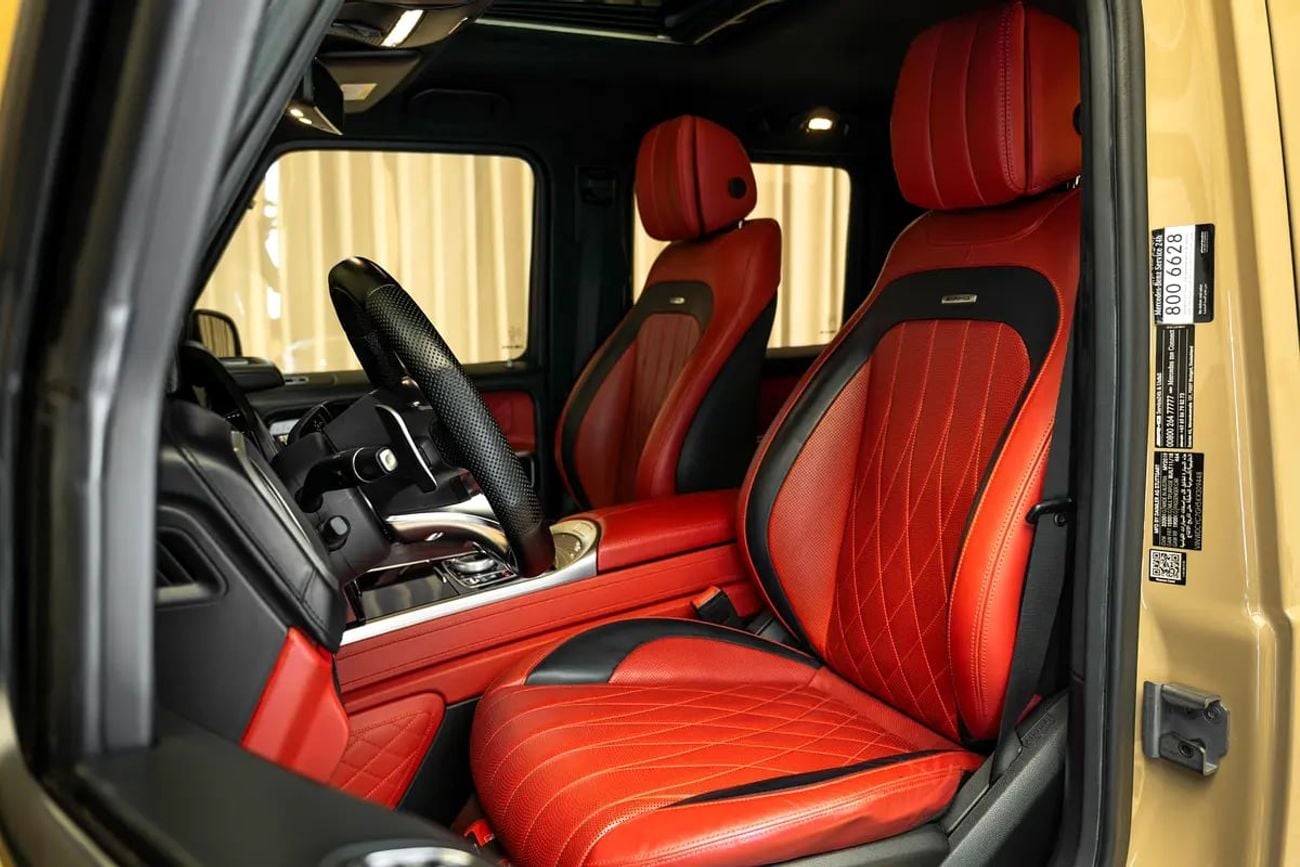 مرسيدس بنز G 63 AMG G MANUFAKTUR | FULL OPTIONS | FULL AGENCY SERVICE HISTORY | EXCELLENT CONDITION