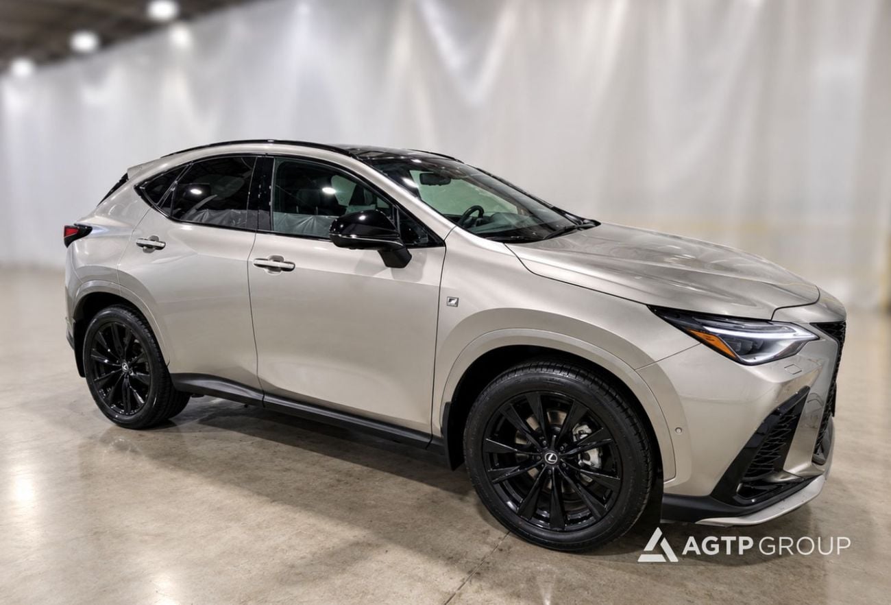 Lexus NX 350h PLATINUM 2.5L Hybrid | FULL OPTION | Automatic e-CVT | AWD | Canadian Specs | Golden Metallic | F SPORT Styli