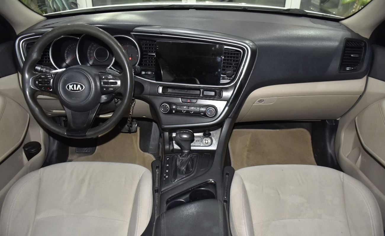 Kia Optima EXCELLENT DEAL for our KIA Optima ( 2014 Model ) in White Color GCC Specs