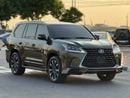 لكزس LX 570 إصدار سيجنتشر بلاك مواصفات مجلس التعاون الخليجي، نظيفة ومرتبة، قطعت مسافة أقل