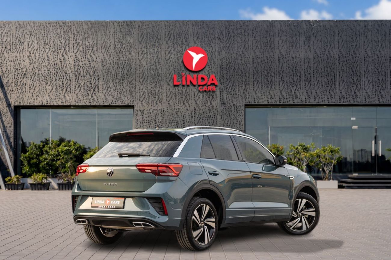 فولكس واجن T ROC R-LINE Volkswagen T-Roc 2024 مواصفات خليجية مقابل 1,555.00 AED شهريًا