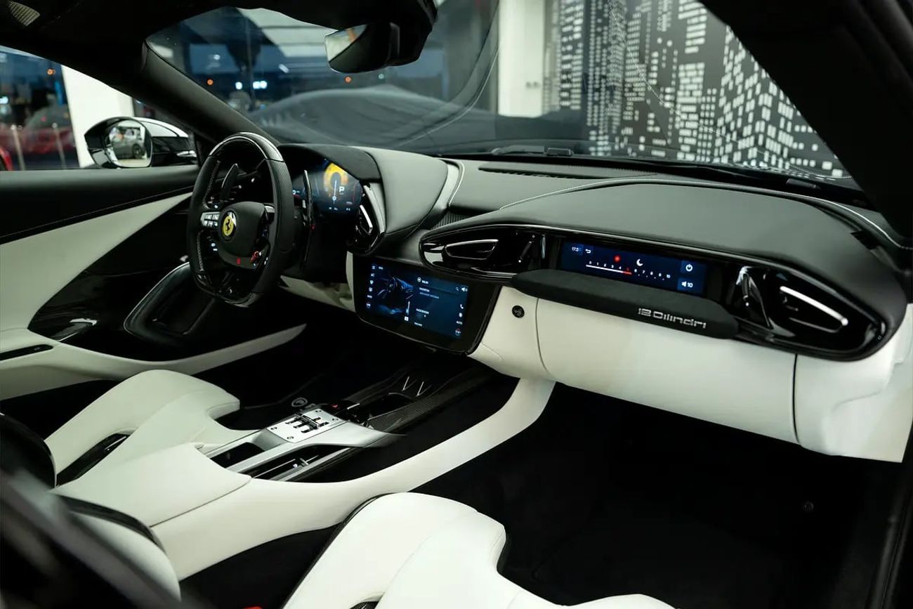 فيراري 12سيلندري FERRARI | 12 CILINDRI | 2026MY | FULL SPECS CARBON FIBER INSIDE OUTSIDE