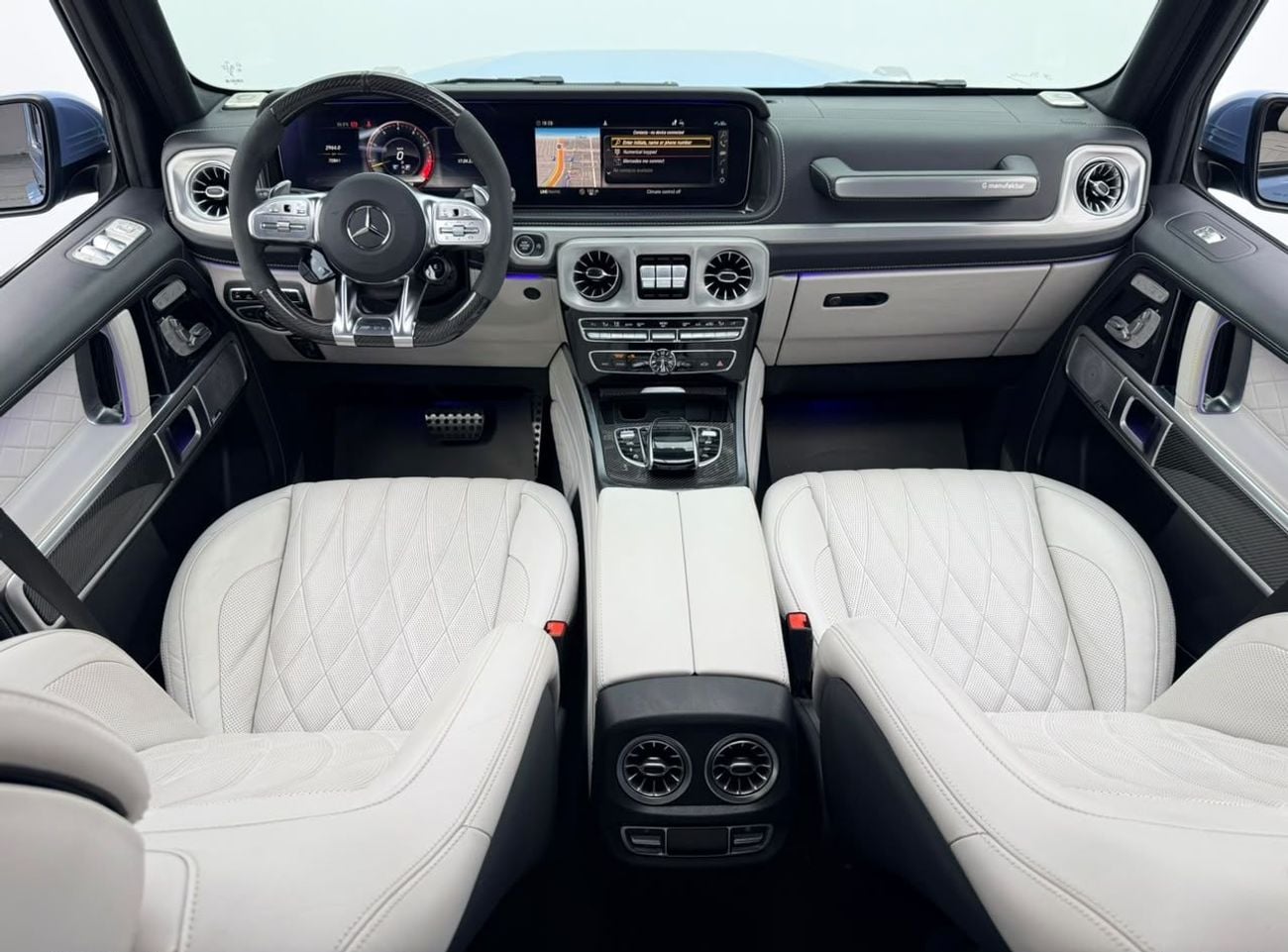 مرسيدس بنز G 63 AMG STANDARD مرسيدس بنز G63 AMG G Manufaktur موديل 2022، ضمان مرسيدس حتى 2027، سجل صيانة كامل لدى مرسيدس، خليجية
