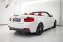 بي أم دبليو 220 220i Sportline Convertible | GCC | Full Service History | Excellent Condition