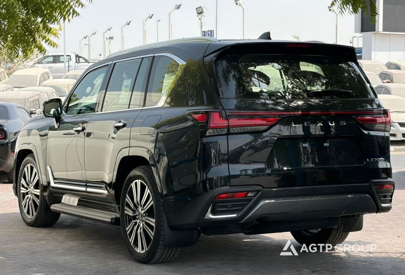 لكزس LX 700h سيجنتشر محرك هجين ثنائي التوربو سعة 3.5 لتر | كامل المواصفات | جلد عنابي | دفع رباعي | 2026 | مواصفات خليجية