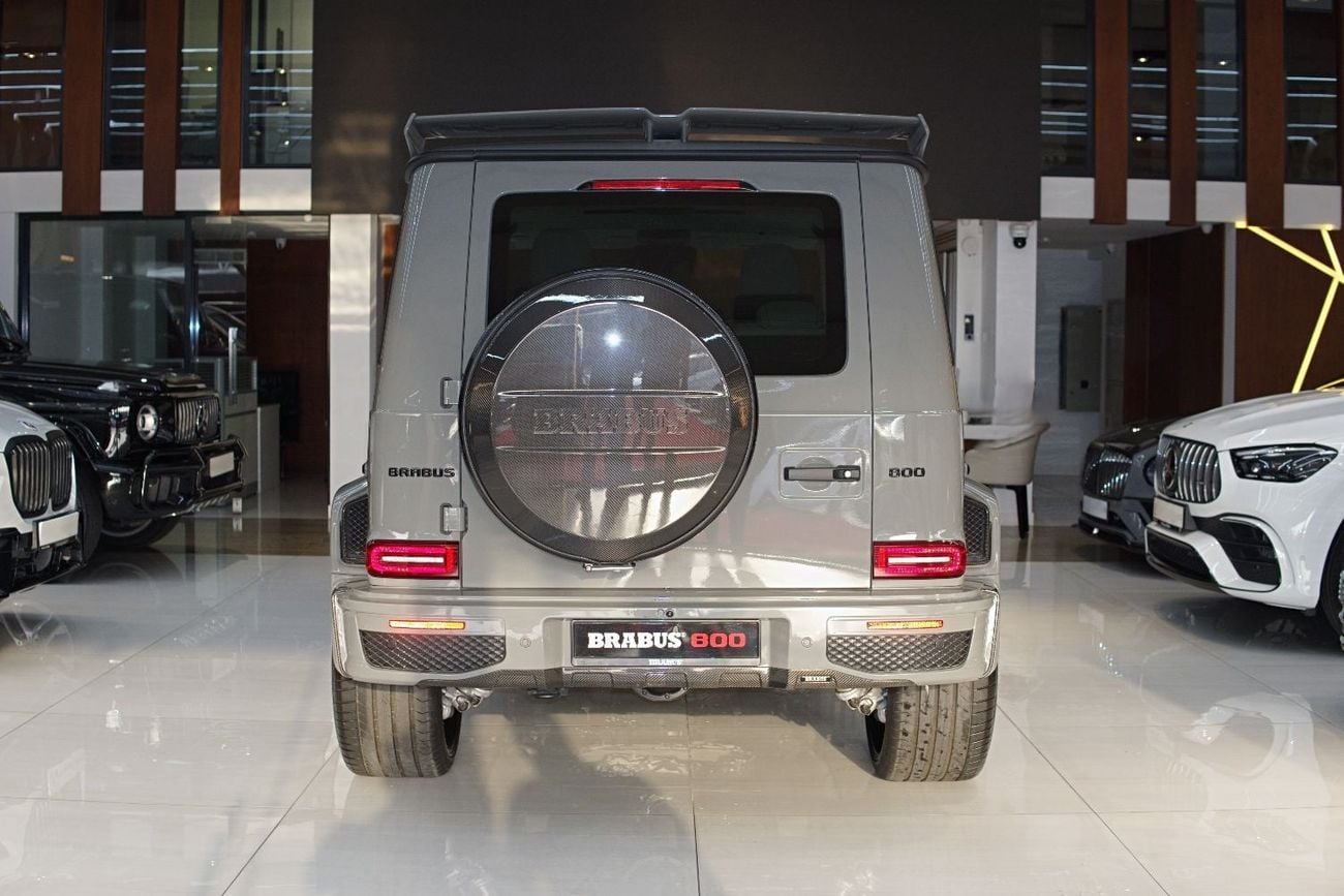 BRABUS 800 - Mercedes-AMG G 63 2025 Mercedes-AMG G 63 | 4.0L Twin-Turbo V8 | 800 HP | BRABUS Middle East Warranty