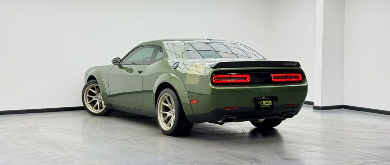 دودج تشالينجر RT SCAT PACK WIDE BODY 2023 Dodge Challenger R/T Scat Pack, Agency Warranty+Full Service History, GCC Specs.