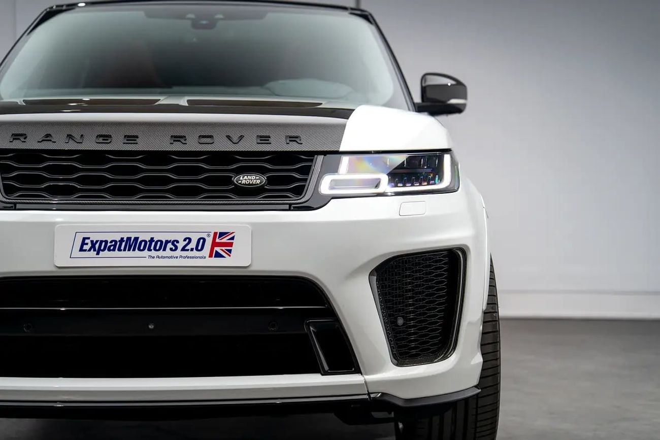 Land Rover Range Rover Sport SVR Warranty + Service Contract • FDSH • Amazing Example • GCC