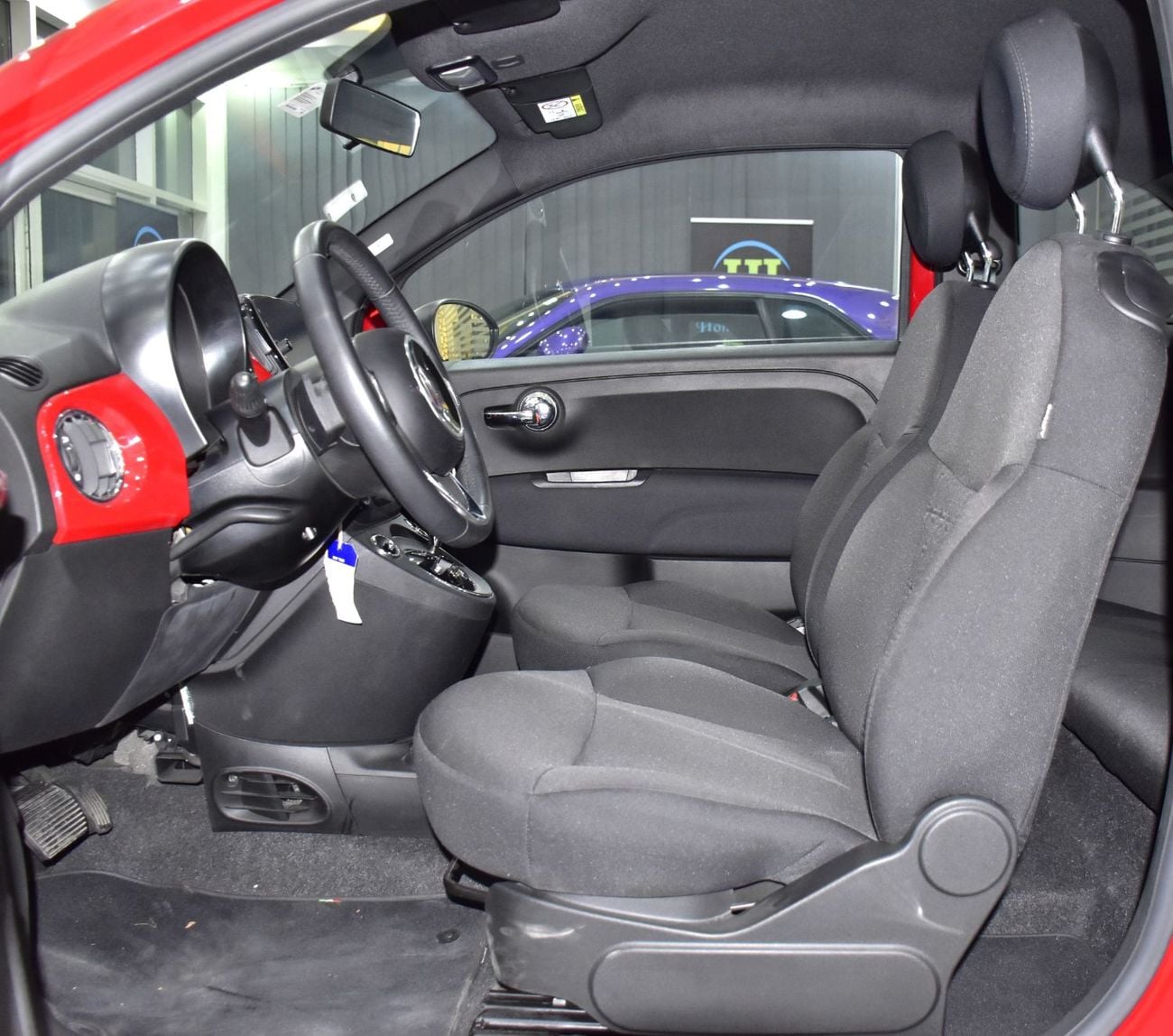 Fiat 500 DOLCEVITA EXCELLENT DEAL for our Fiat 500 Dolcevita ( 2024 Model ) in Red Color GCC Specs