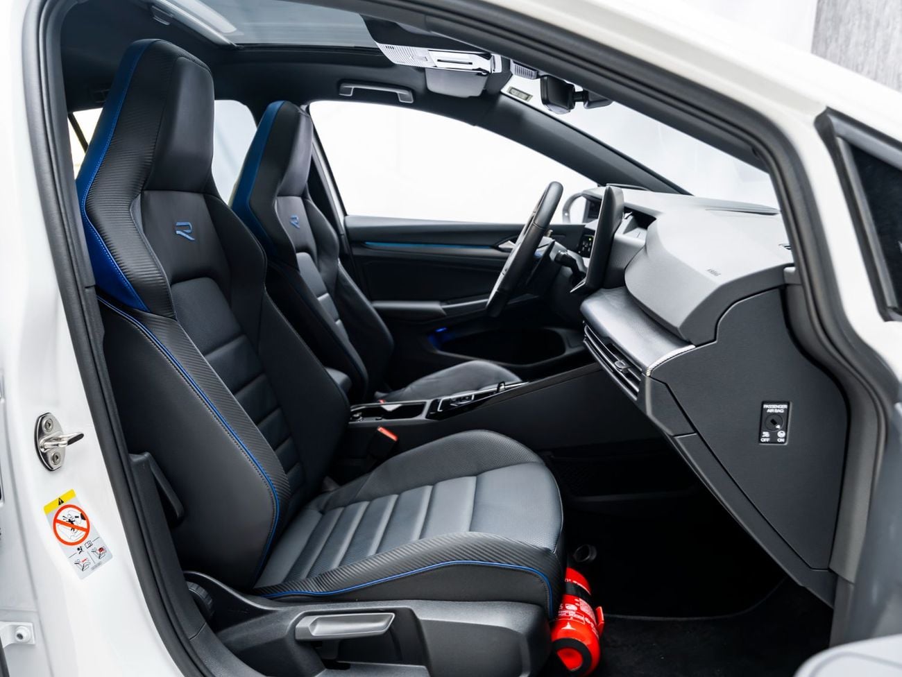 Volkswagen Golf R BUY NOW, PAY 2027 | THE BLACKLINE STANDAD | Warranty + Service, GCC, Low KMs