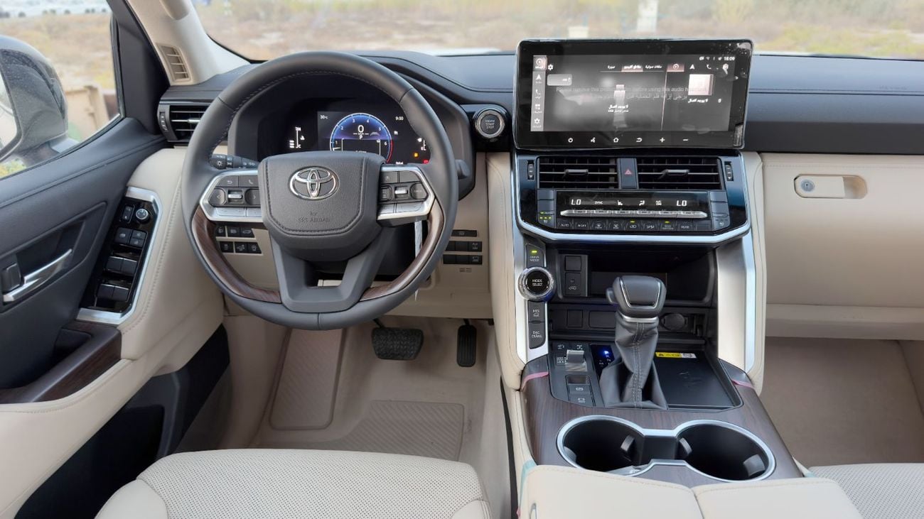 Toyota Land Cruiser GXR 2026 Toyota Land Cruiser GXR 3.5L AT Petrol (With Radar, No JBL) (Black-Beige)