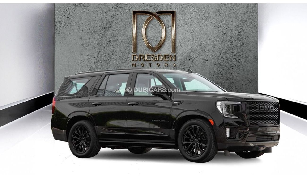 GMC Yukon DENALI 4WD +VIP+TV black edition. EXPORT