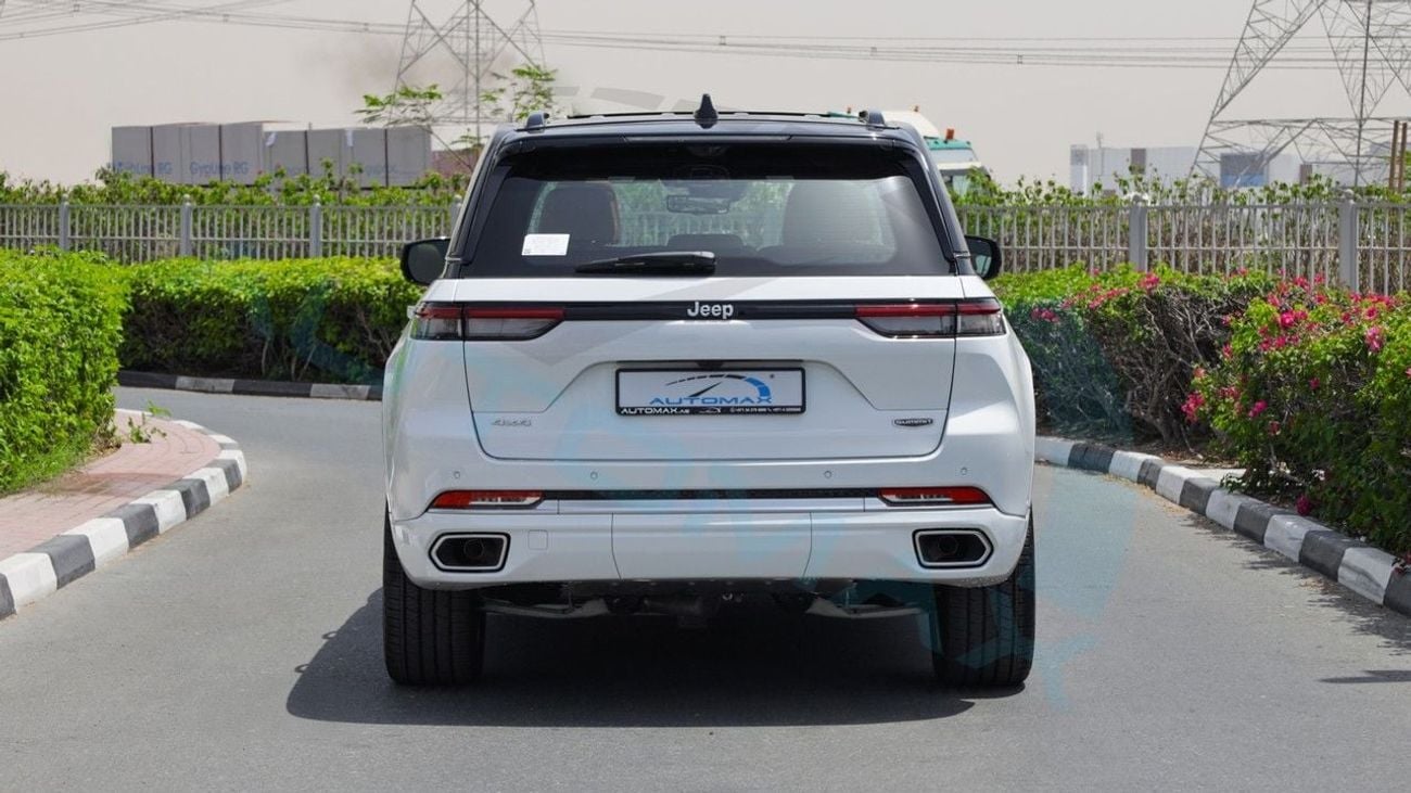 جيب جراند شيروكي SUMMIT 4X4 2025 GCC 0Km With 5 Years Or 100K Warranty & 5 Years Service @Official Dea