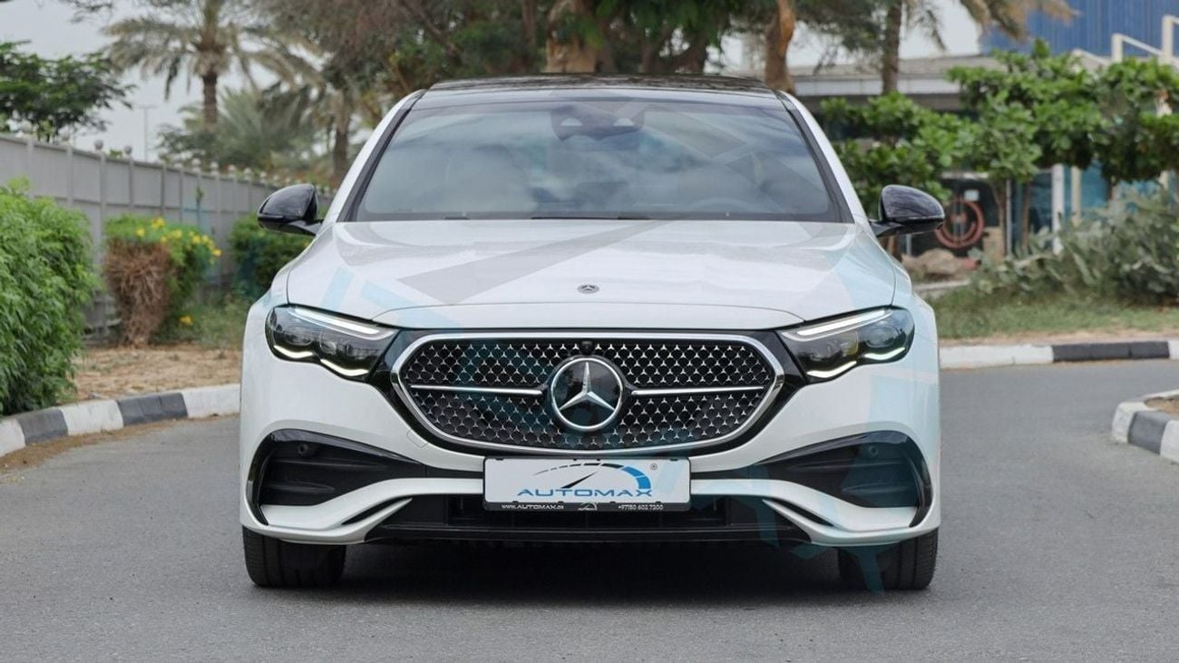 Mercedes Benz E300 AMG EQ Boost 2.0T RWD GCC 2026 With 2 Years Unlimited Mileage Warranty @Official Dealer