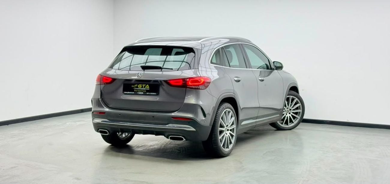 مرسيدس بنز GLA 200 AMG PREMIUM مرسيدس بنز GLA200 موديل 2022، ضمان مرسيدس بنز 2026، باقة خدمة مرسيدس بنز 2027، كاملة المواصفات، خليج