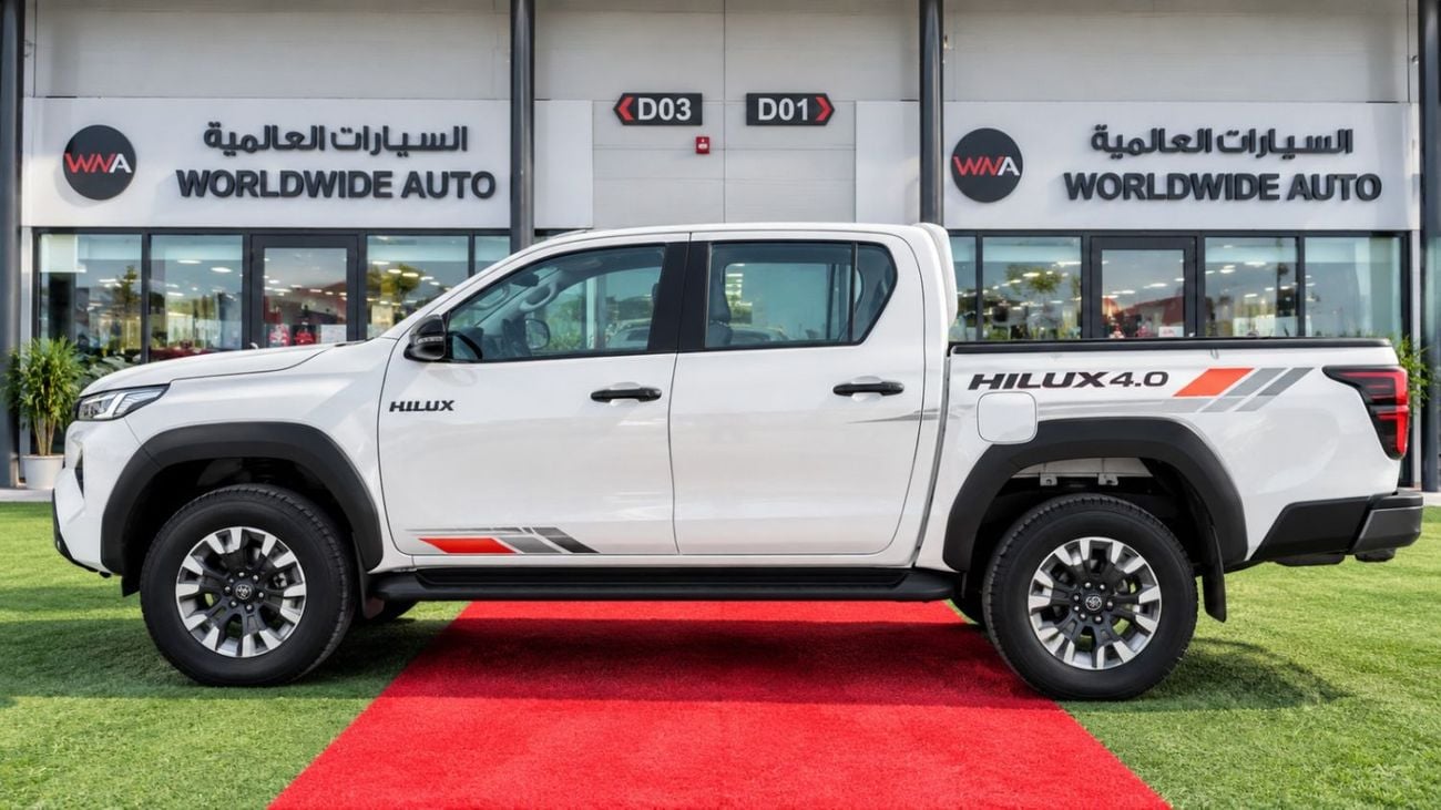 Toyota Hilux VX Premium 4.0L V6 Petrol Automatic 4x4 2026 INCOMING