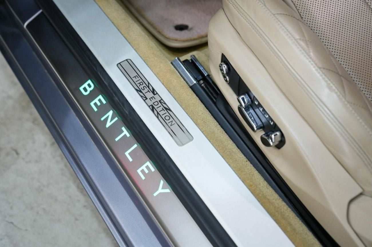 Bentley Continental GT W12 GCC FIRST EDITION
