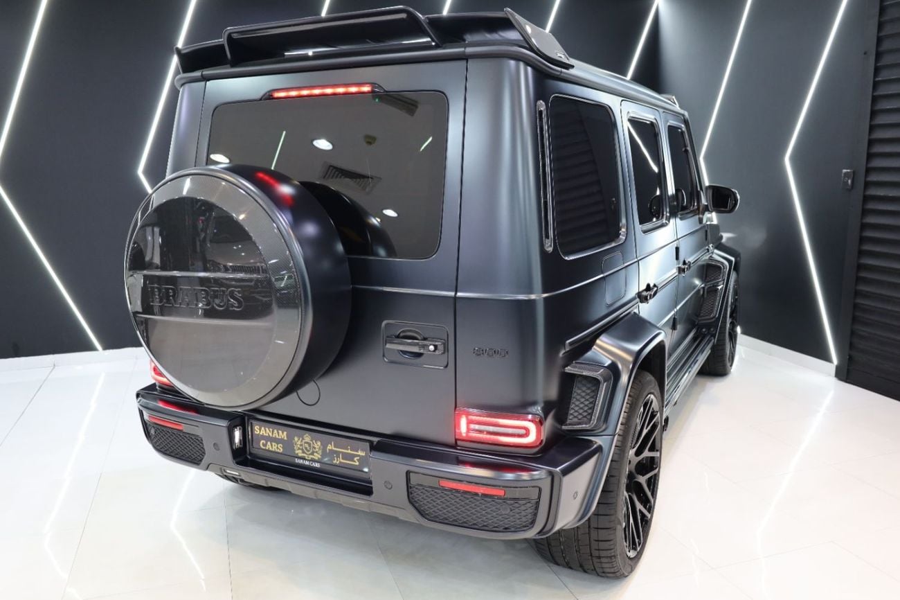 مرسيدس بنز G 63 AMG BRABUS G800 برابوس الأصلية، مصنوعة بالكامل من ألياف الكربون، مزودة بشاشات خلفية، وعتبات جانبية قابلة للسحب!