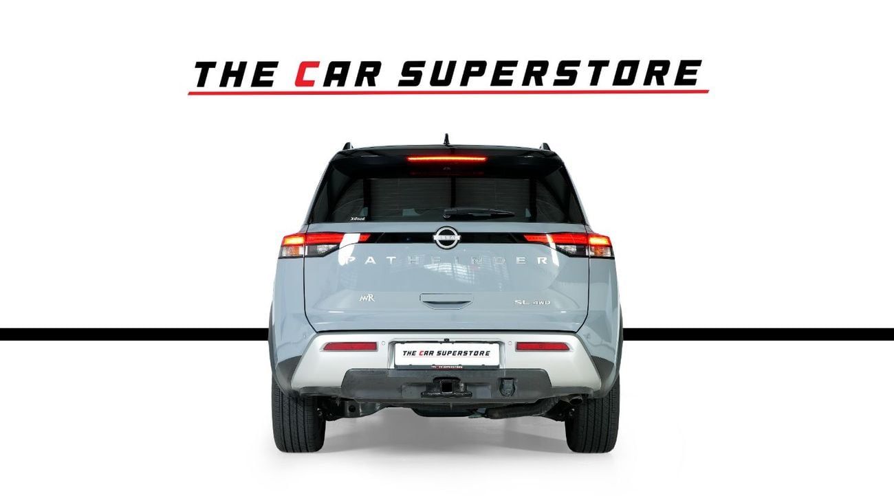 Nissan Pathfinder SL 4WD-7 Seats-Low Mileage-warranty valid till 2031 & service contract valid till 2029
