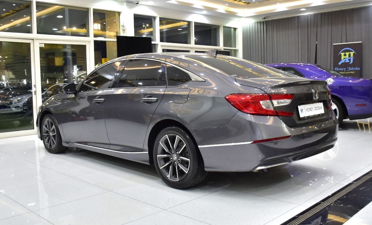 Honda Accord EX-L EXCELLENT DEAL for our Honda Accord ( 2022 Model ) in Grey Color GCC Specs