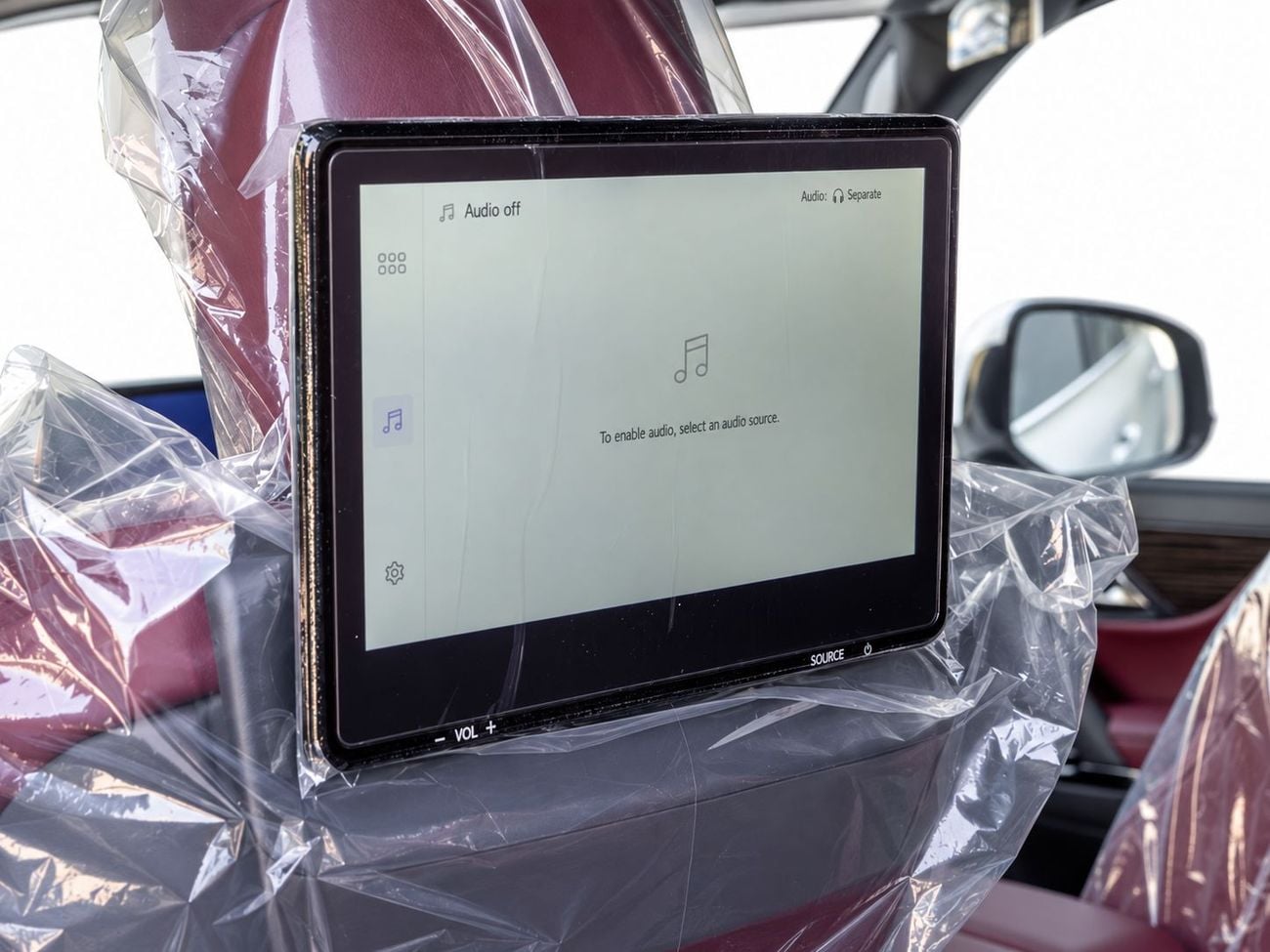 لكزس LX 600 Urban ECTAV0001 - لكزس LX600 أوربان 2026 - محرك بنزين 3.5 لتر، ناقل حركة أوتوماتيكي - لون أسود مع مقصورة د
