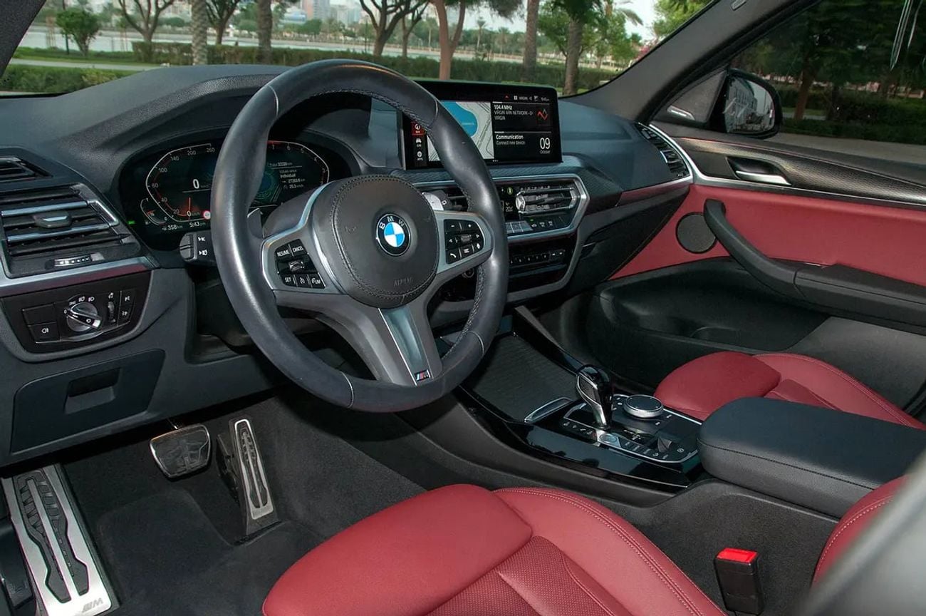 BMW X3 XDRIVE 30i M SPORT | GCC Specs | AGMC Service Contract And Warranty - 24/11/