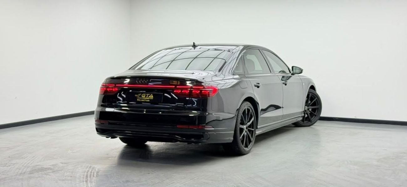 Audi A8 L 55 TFSI HIGH SPEC 2024 Audi A8 L S line Black Edition, Audi Warranty+Full Service History, GCC Specs.
