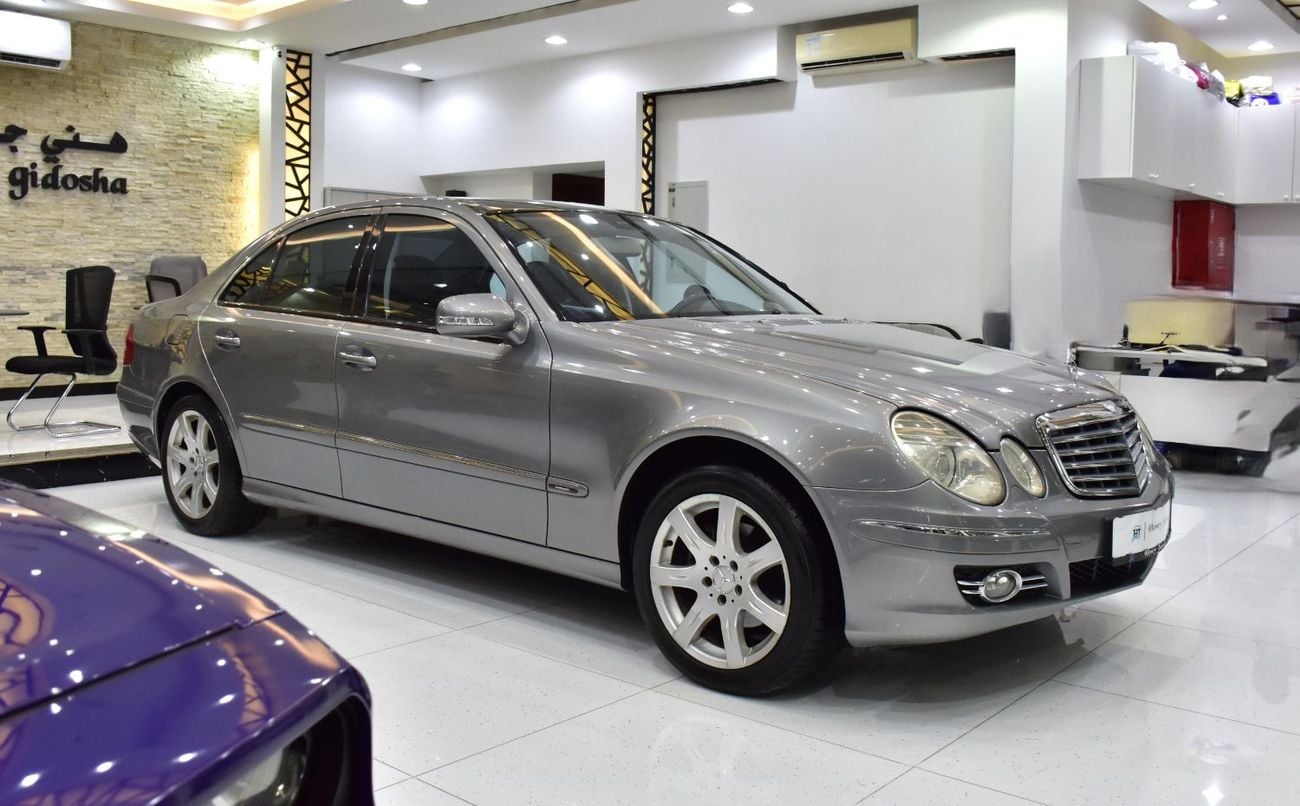 مرسيدس بنز E 280 STANDARD EXCELLENT DEAL for our Mercedes Benz E280 ( 2007 Model ) in Grey Color GCC Specs