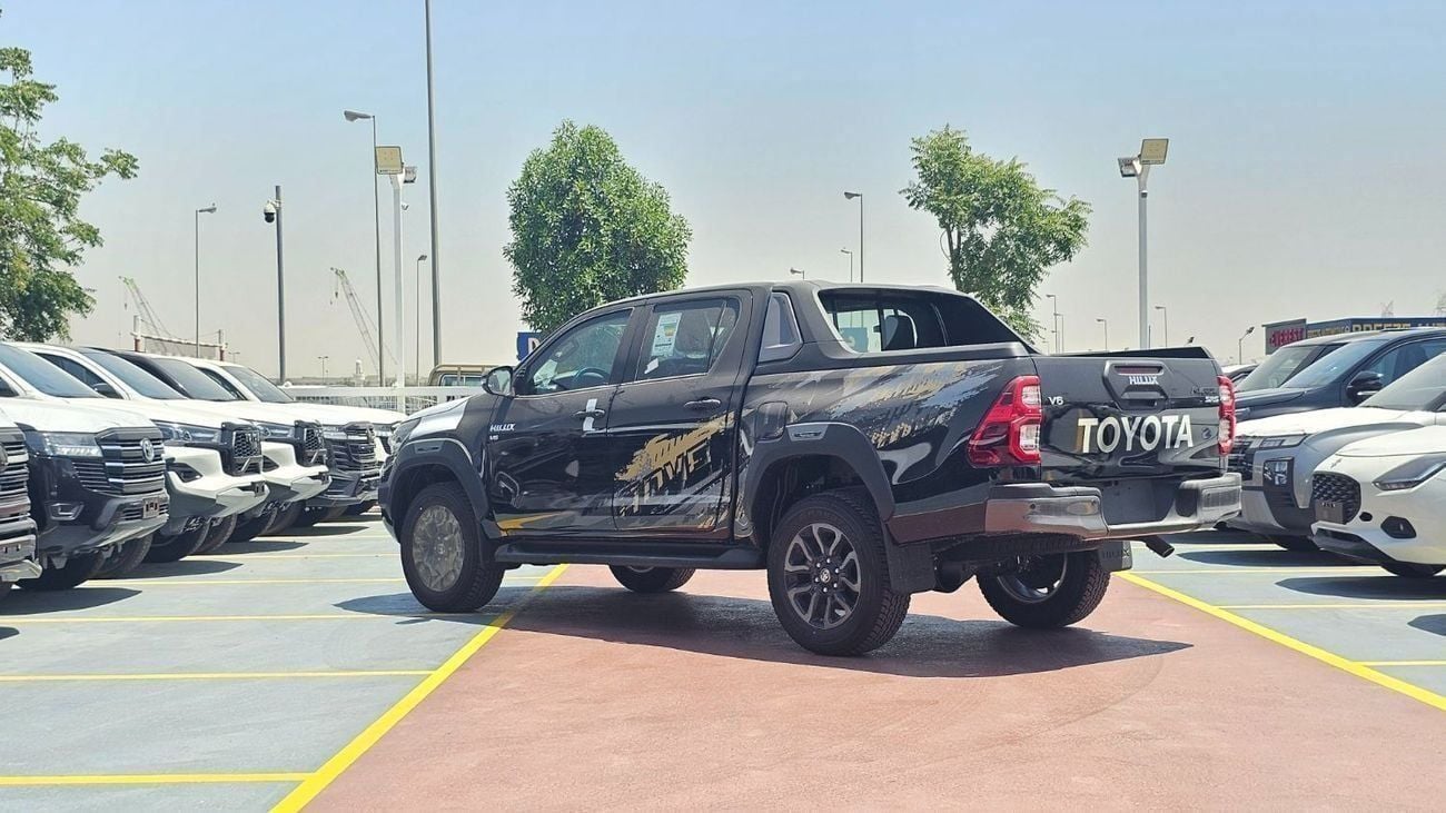 Toyota Hilux ADVENTURE 4.0L V6 PETROL DC AT 4WD 2026MODEL WITH COMPRESSOR DIGITAL REAR VIEW MIRRROR