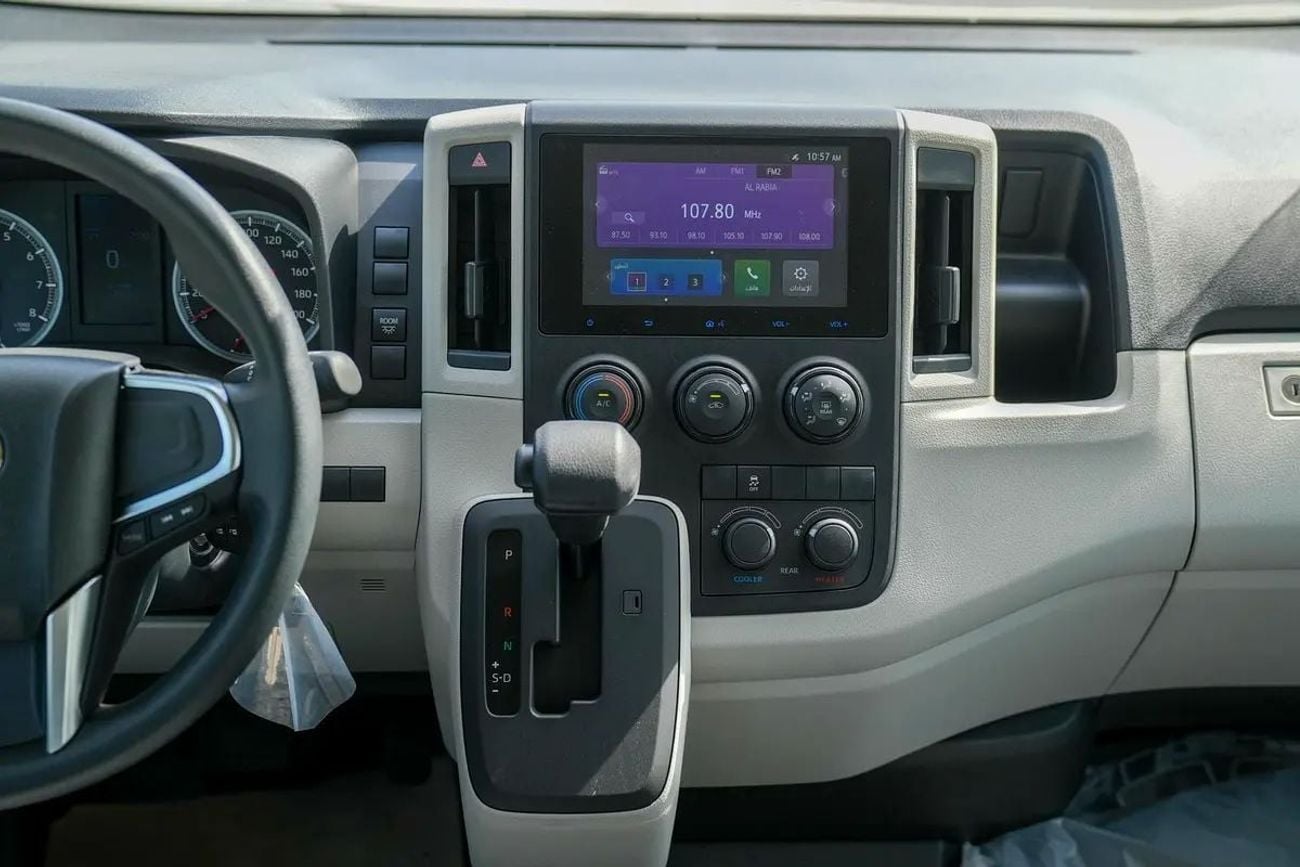 Toyota Hiace GL 2026 Toyota Hiace DX | Rear Heater | 3.5L V6 Petrol | Automatic | GCC Spec | Export