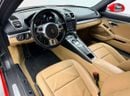 Porsche 718 Cayman 2016 Porsche 718 Cayman, Full Service History, Excellent Condition, GCC