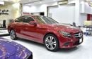 مرسيدس بنز C 300 STANDARD عرض ممتاز لسيارة مرسيدس بنز C300 4Matic (موديل 2021) باللون الأحمر وبمواصفات أمريكية
