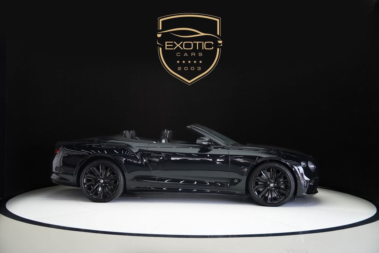 Bentley Continental GT SPEED Black Edition