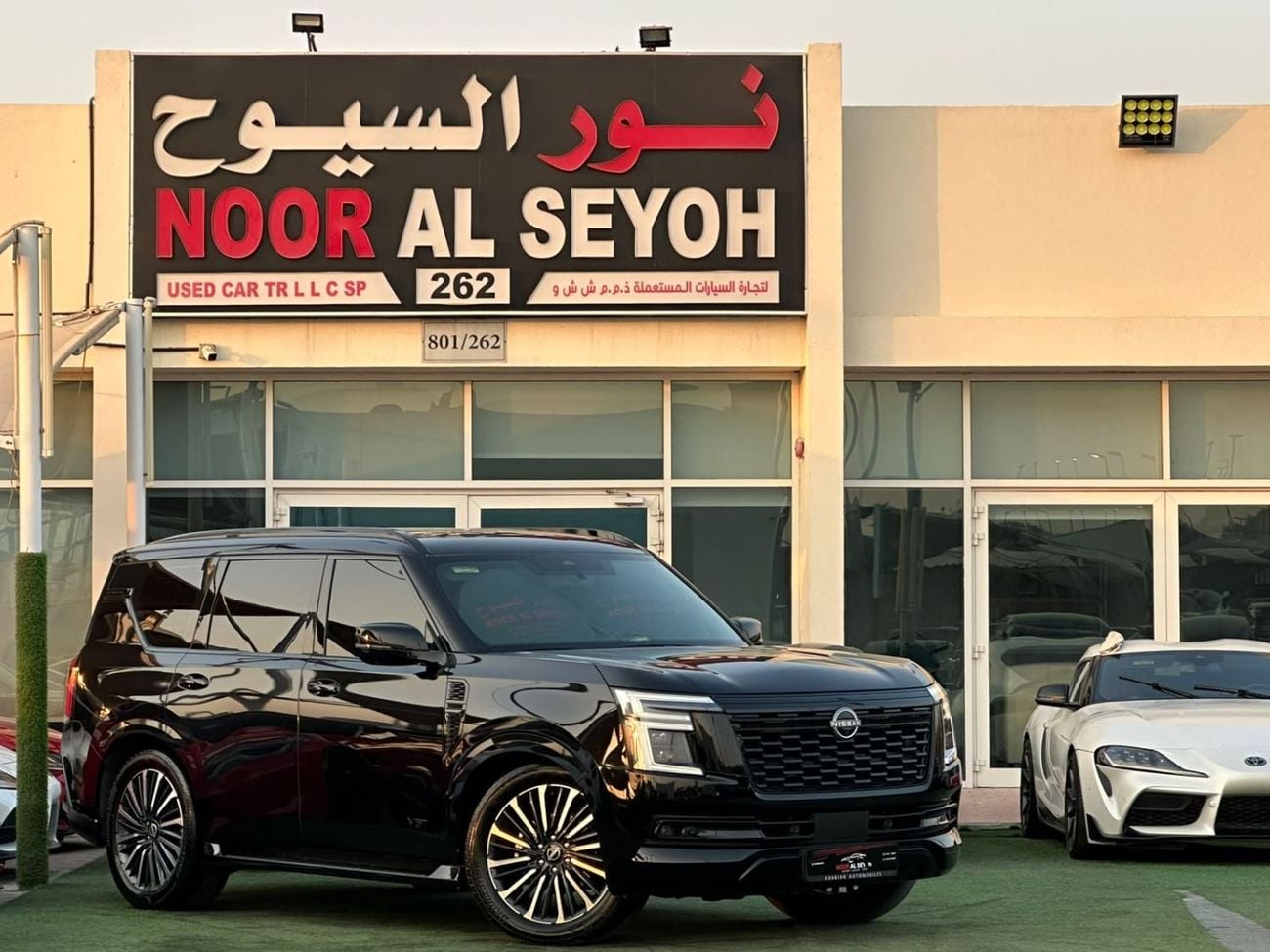 Nissan Patrol LE PLATINUM CITY NISSAN PATROL PLATINUM T2 GCC 2025 FULL OPTION ORIGINAL PAINT UNDER WARRANTY