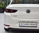 Mazda 3 EVOLVE EXCELLENT DEAL for our Mazda 3 ( 2023 Model ) in White Color GCC Specs