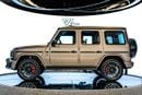 Mercedes Benz G63 AMG STANDARD Double Night Package | MANUFAKTUR Kalahari Gold Magno | GCC Specs | Gargash Warranty