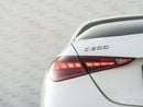 Mercedes Benz 200 Mercedes-Benz C-Class 200 2022 GCC specs