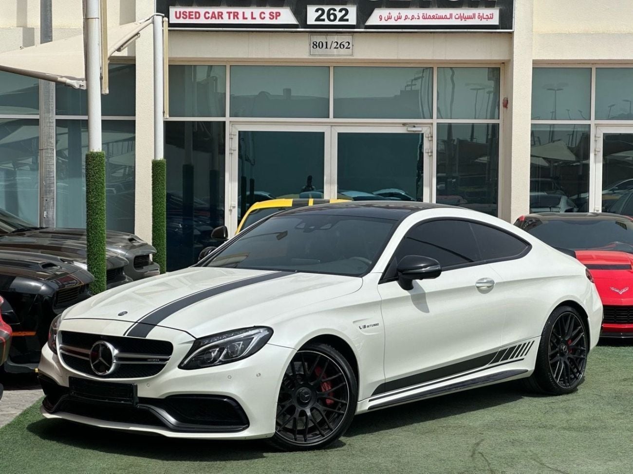 مرسيدس بنز C 63 كوبيه MERCEDES BENZ Gcc 2017 Edition 1 Original paint