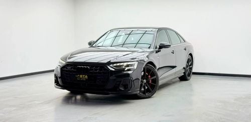 Audi A8 L 55 TFSI HIGH SPEC L 55 TFSI Quattro, Warranty + Service Pack, Full Service History, GCC