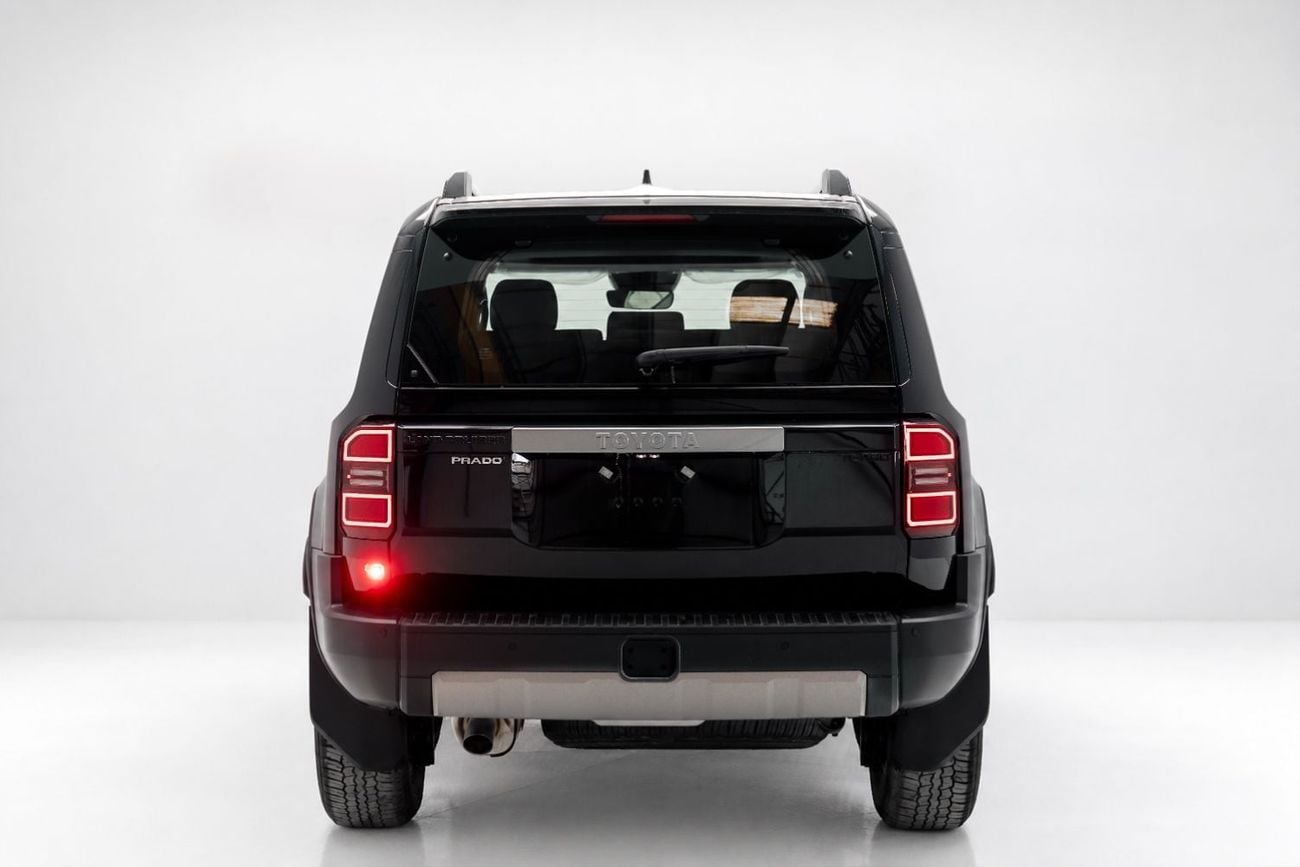Toyota Prado ADH 2.4L - Black Inside Black | Export Only