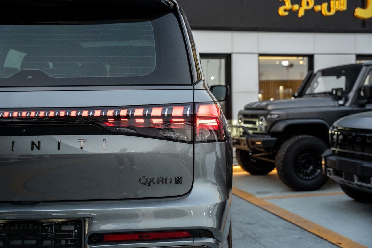 Infiniti QX80 AUTOGRAPH BENCH CHAIRS Autograph 2025 GCC Specs Agency Warranty Full Service History 3.5L Twin Turbo