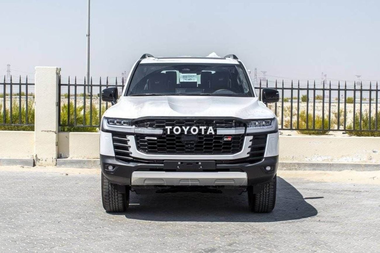 Toyota Land Cruiser GR SPORT 2026 Toyota Land Cruiser GR-Sport 3.5L Twin Turbo AT Petrol (White-Red)