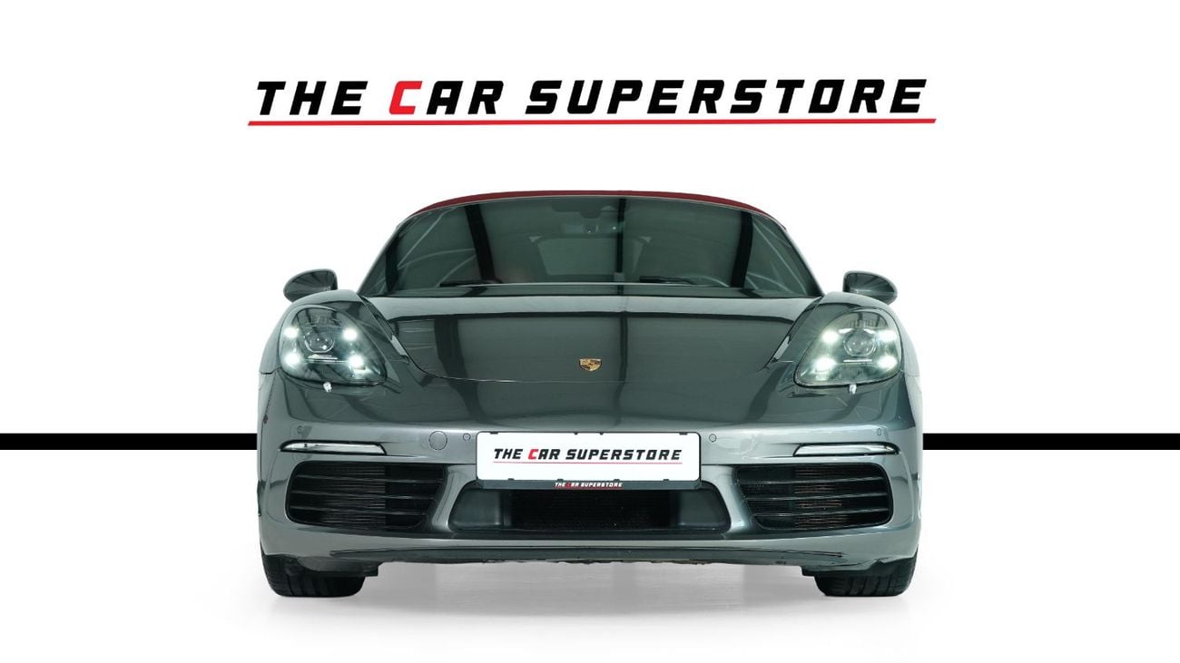 Porsche 718 Boxster S GCC-Low Mileage-Excellent Condition-High Specification Edition